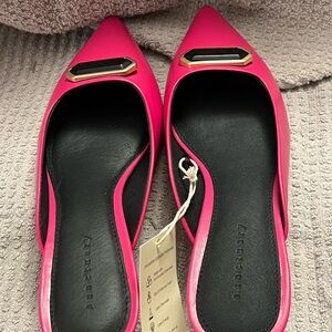 Pink Women's Kitten Heels Size 8